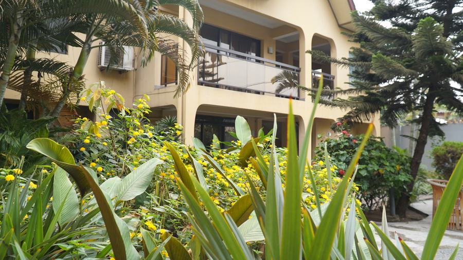 Les façades côté jardin