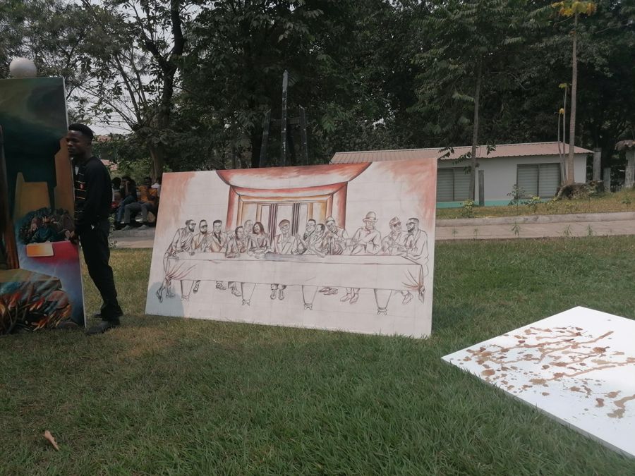 La Cène, toile d’étudiant
