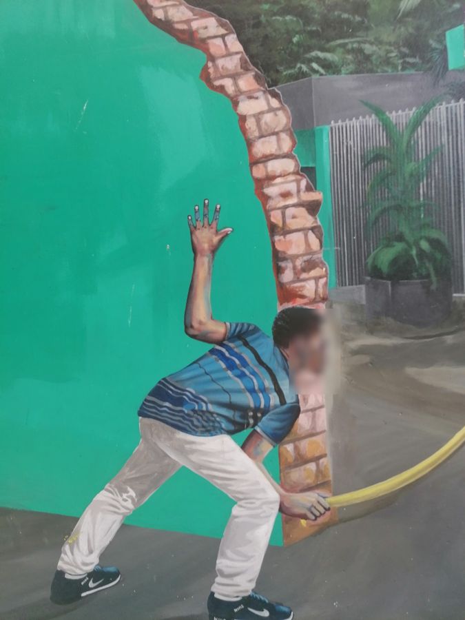On joue avec la fresque