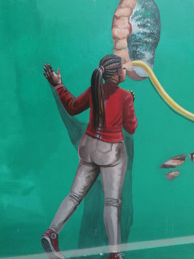 Fresque en trompe-l’œil