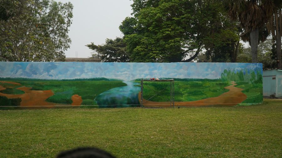 Fresque du fleuve