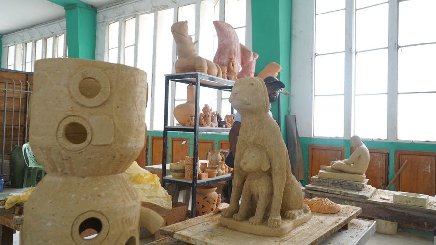 L’atelier de céramique
